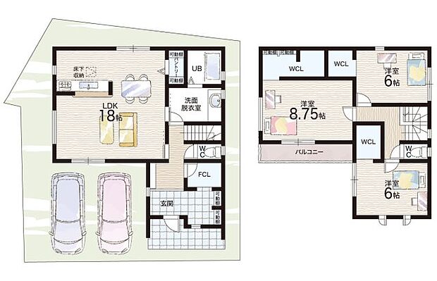 【4LDK】○道場小学校・・・徒歩10分 ○北神戸中学校・・・徒歩17分
