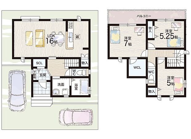 【3LDK】○南五葉小学校・・・徒歩5分 ○星和台中学校・・・徒歩10分