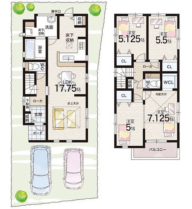 【3LDK】○名谷小学校・・・徒歩18分 ○福田中学校・・・徒歩15分
