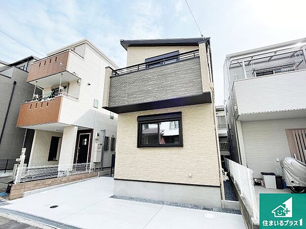 【外観】お客様に長く安心して住んでいだだける事にこだわった家づくり！住んでからのアフターサービスにもしっかりと取り組んでいます！