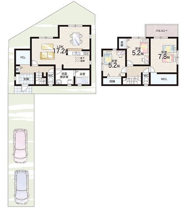 【3LDK】○東香里小学校・・・徒歩15分 ○東香里中学校・・・徒歩10分
