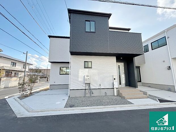 【外観】お客様に長く安心して住んでいだだける事にこだわった家づくり！住んでからのアフターサービスにもしっかりと取り組んでいます！