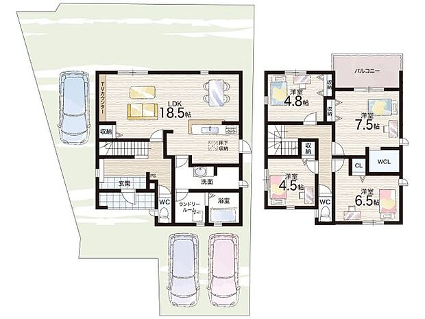 【4LDK】○明治小学校・・・徒歩11分 ○都南中学校・・・徒歩20分