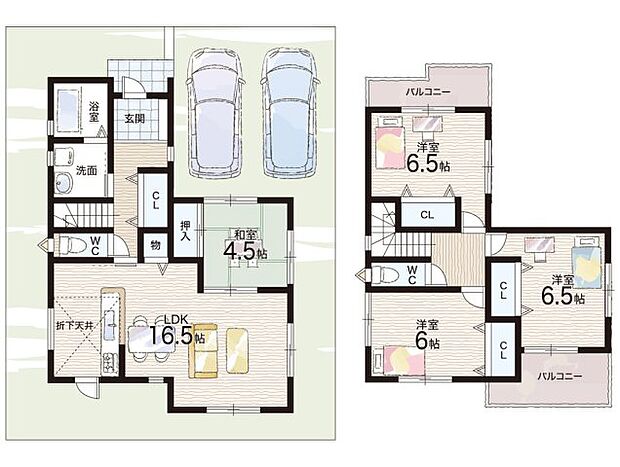 【4LDK】○矢田小学校・・・徒歩15分 ○郡山西中学校・・・徒歩23分