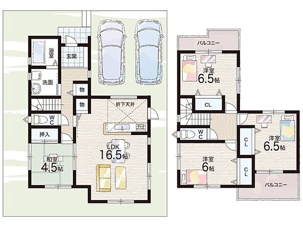 【4LDK】○矢田小学校・・・徒歩15分 ○郡山西中学校・・・徒歩23分