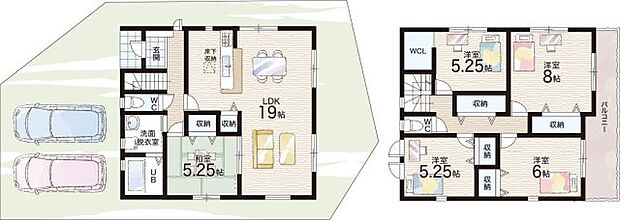 【5LDK】○生駒東小学校・・・徒歩15分 ○緑ヶ丘中学校・・・徒歩13分