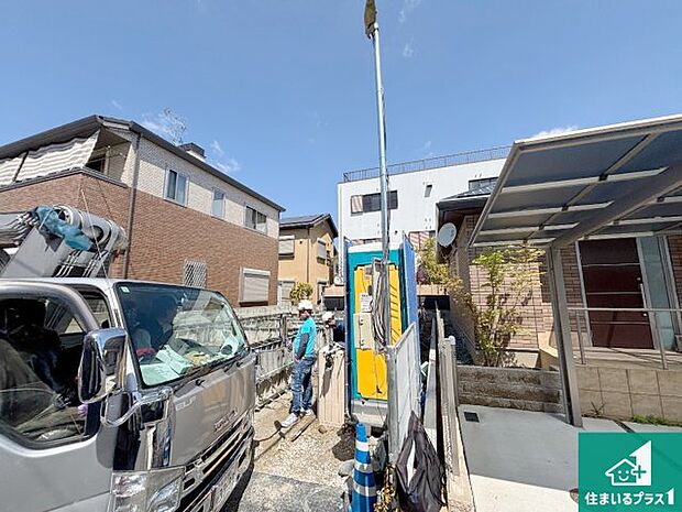 【外観】現在の進捗状況です!順調に作業進行中、完成が待ち遠しいです!詳細の間取り等、お気軽にお問い合わせください!