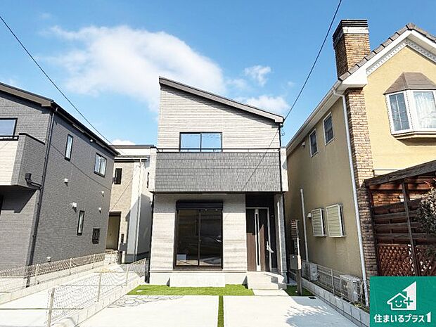 【外観】お客様に長く安心して住んでいだだける事にこだわった家づくり！住んでからのアフターサービスにもしっかりと取り組んでいます！