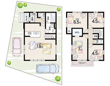 ○大伴小学校・・・徒歩19分 ○第三中学校・・・徒歩8分 