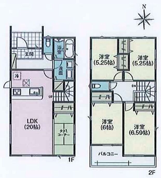 【4LDK】○園和北小学校・・・徒歩10分 ○園田東中学校・・・徒歩13分