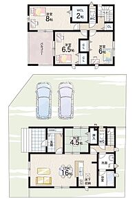 ○箕作小学校・・・徒歩17分 ○聖徳中学校・・・徒歩7分 