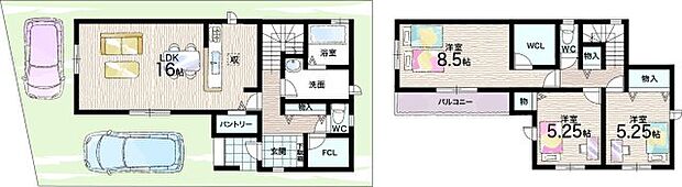 【3LDK】○恵我小学校・・・徒歩22分 ○松原第七中学校・・・徒歩20分