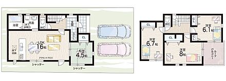 ○津田小学校・・・徒歩8分 ○第二中学校・・・徒歩25分 