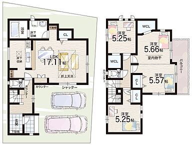 ○草内小学校・・・徒歩14分 ○培良中学校・・・徒歩2分 