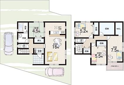 ○喜志西小学校・・・徒歩3分 ○喜志中学校・・・徒歩8分 