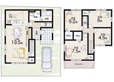 ○北豊島小学校・・・徒歩2分 ○北豊島中学校・・・徒歩9分 