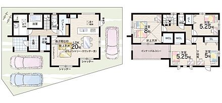 ○能登川南小学校・・・徒歩22分 ○能登川中学校・・・徒歩30分 