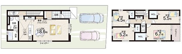 【4LDK】○枚方市立五常小学校・・・徒歩８分 ○枚方市立第四中学校・・・徒歩９分