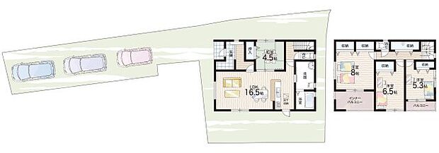 【4LDK】○貝塚中央小学校・・・徒歩6分 ○貝塚第一中学校・・・徒歩29分