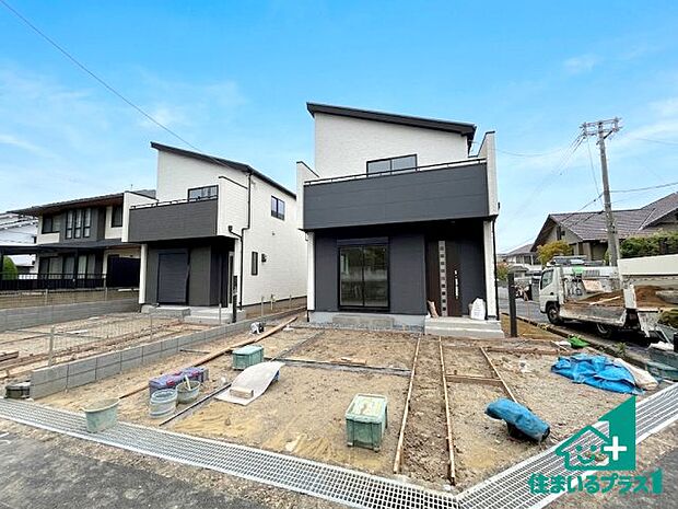 【外観】お客様に長く安心して住んでいだだける事にこだわった家づくり!住んでからのアフターサービスにもしっかりと取り組んでいます!