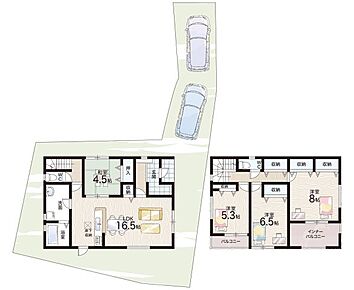 ○斑鳩小学校・・・徒歩9分 ○斑鳩南中学校・・・徒歩10分 