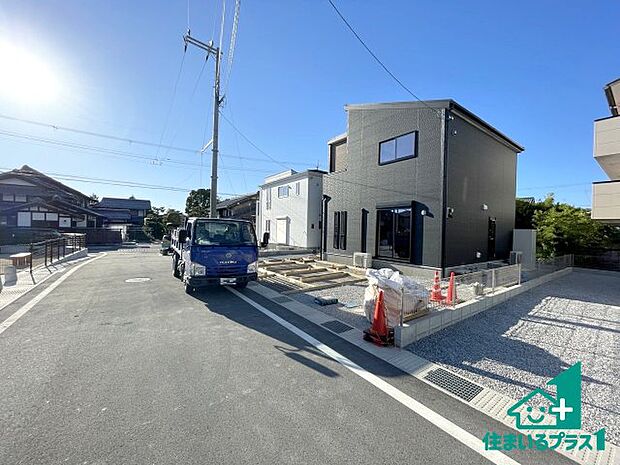 【外観】現在の進捗状況です!順調に作業進行中、完成が待ち遠しいです!詳細の間取り等、お気軽にお問い合わせください!