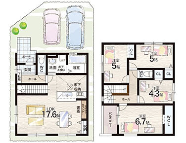 ○小部小学校・・・徒歩8分 ○小部中学校・・・徒歩10分 