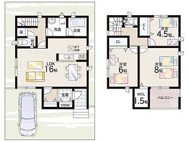 ○菅原東小学校・・・徒歩16分 ○杉中学校・・・徒歩24分 