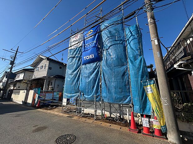 【現地外観】建築中現地外観