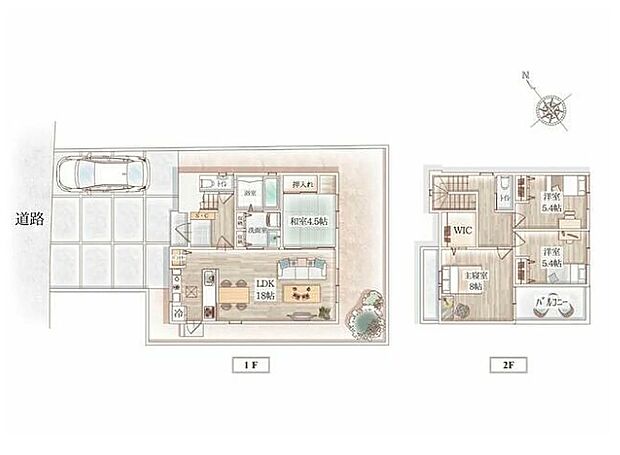 【A号地】間取図