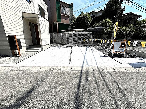 【1号地】駐車並列2台可！