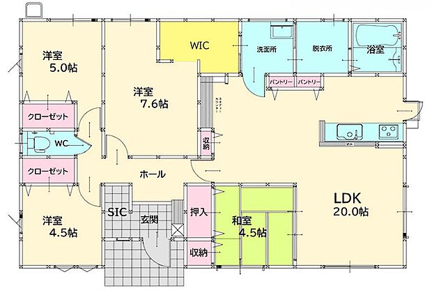 【間取図】