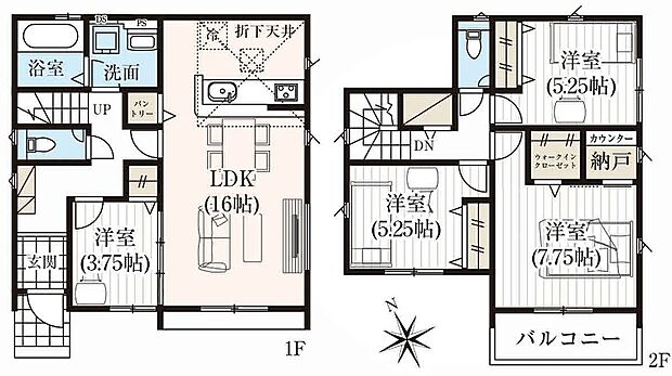 【間取図】