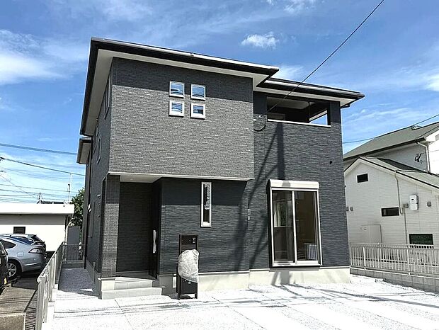 【【2号地】外観】落ち着いた雰囲気のお洒落な外観♪