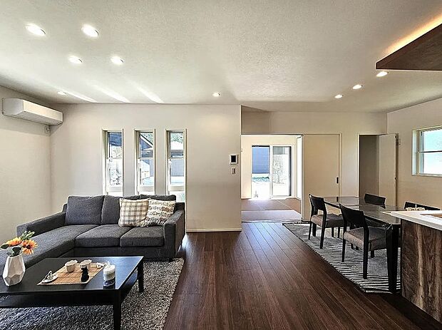 【【5号地】リビング】南向きの明るいリビング!