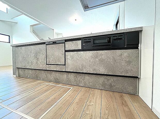 【【2号棟】キッチン】高級感のあるお洒落なキッチン！