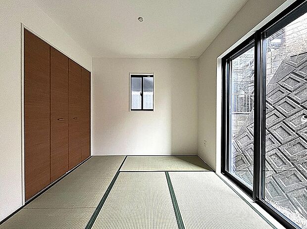 【【2号棟】1階和室】キッズスペースやお昼寝にも使える癒しの空間！