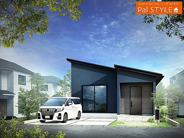 【外観】外観イメージパース(6号地)