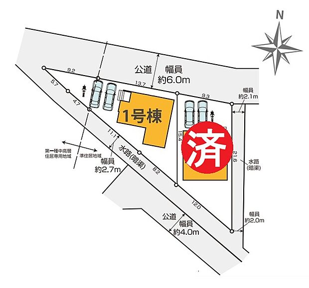区画図