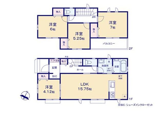 【4LDK】ごみ置き場持分:3.44m2×1/11