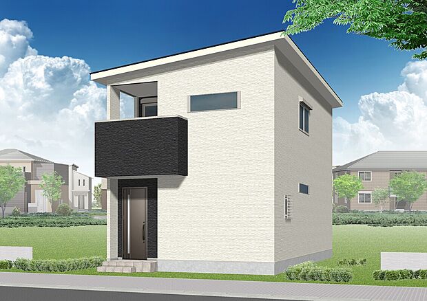 【2号地 モデルハウス】モデルハウス外観