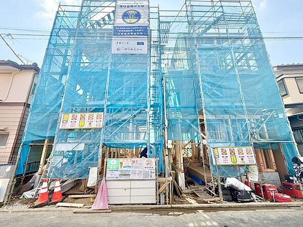 住宅性能評価6項目取得　木造3階建ての全2棟。8/10現在