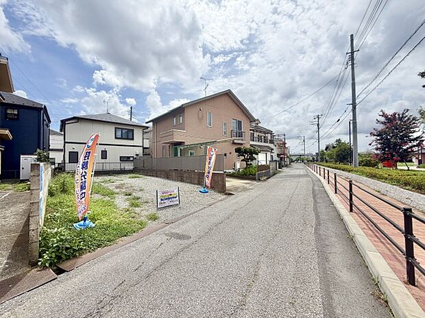 現地前面道路