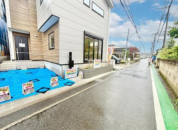 【現地写真】現地前面道路