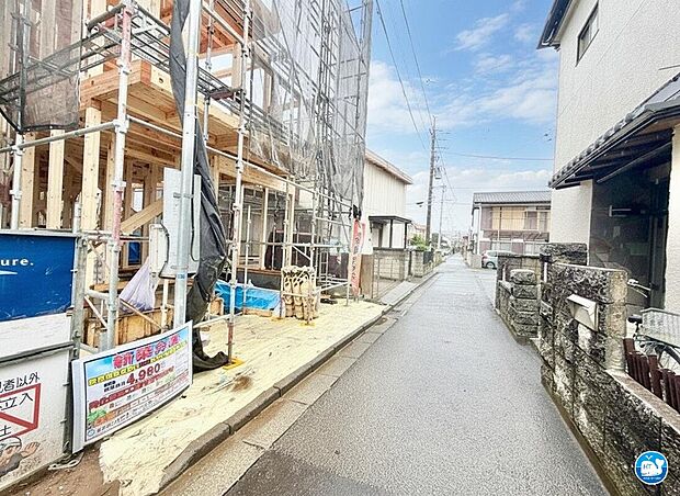 【現地写真】現地前面道路