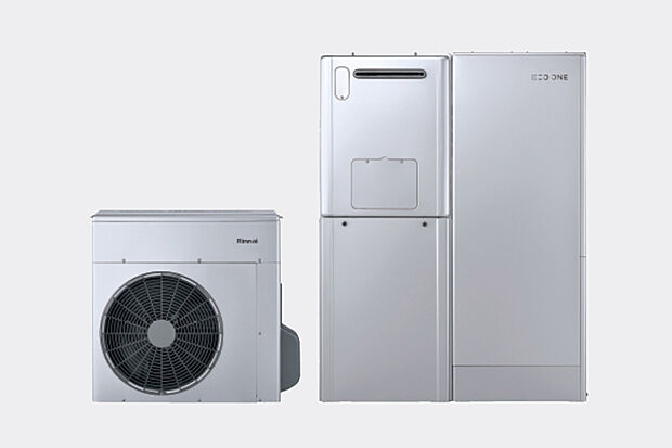 【【人にも環境にも優しいエコワンX5(70L)】】ガスと電気の特性を併用したハイブリッド給湯・暖房システム。従来型より給湯光熱費が年間約33%節約可能に。環境だけでなくお財布にもやさしい暮らしを実現します。