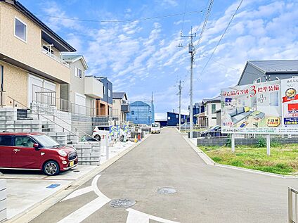 1期造成の街並み