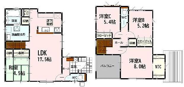６号棟｜間取り