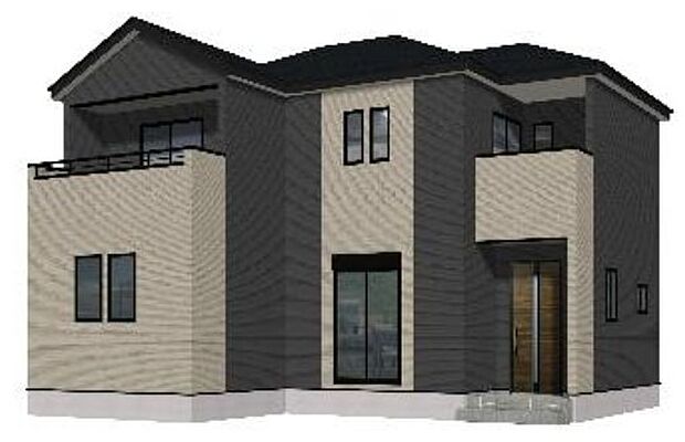 １号棟　完成予想図