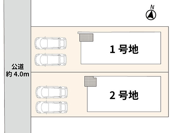 区画図　全2区画